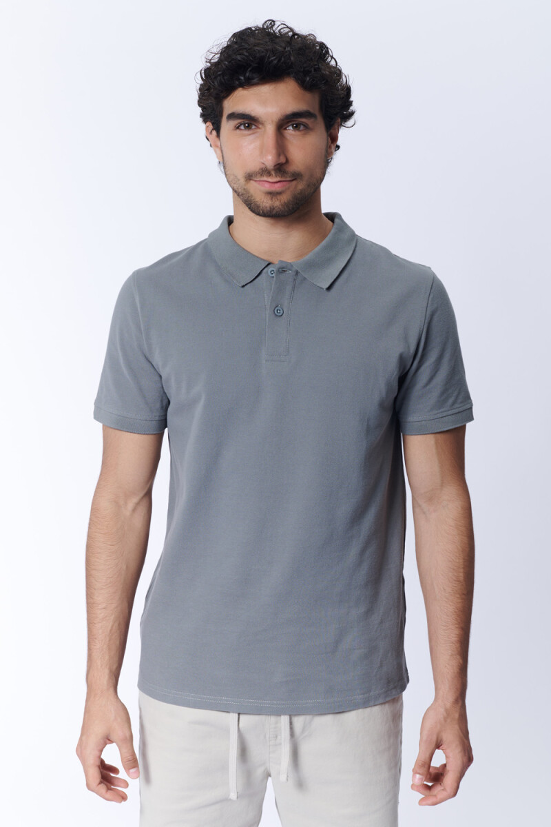 Remera polo piqué - Verde 