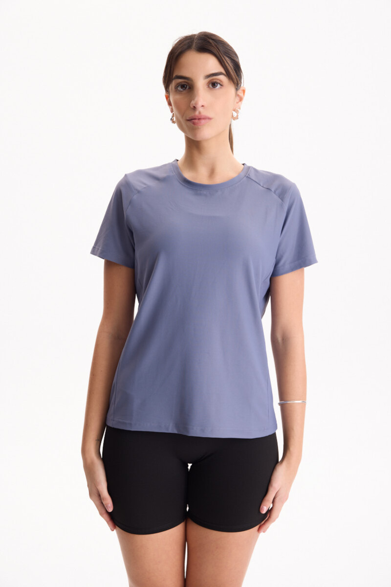 Remera Deportiva Bliss Gris