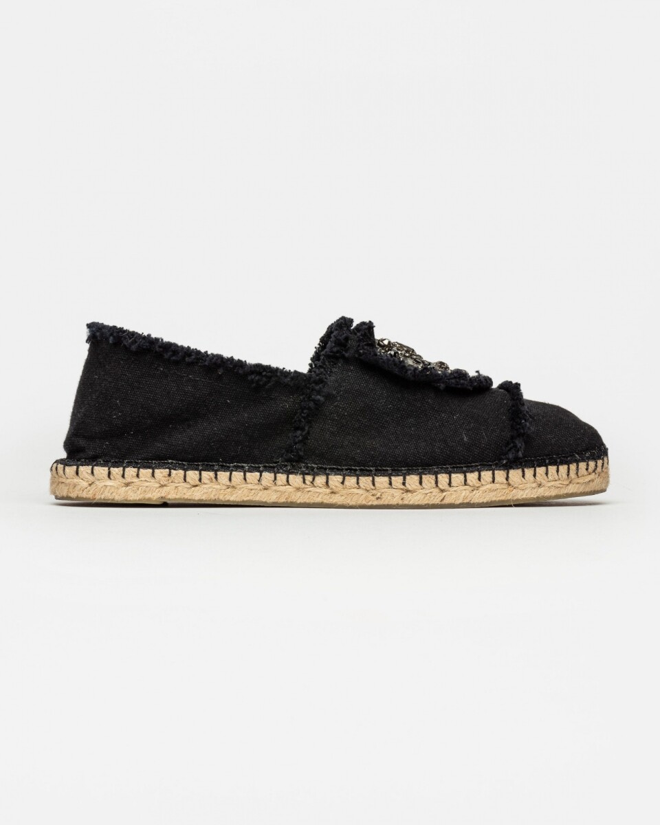 Alpargata The Royal Espadrile en textil - Negro 