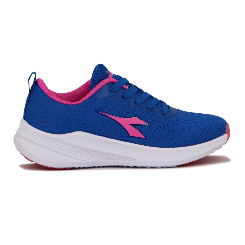 Championes Deportivos Mujer Diadora Messina Azul-Fucsia