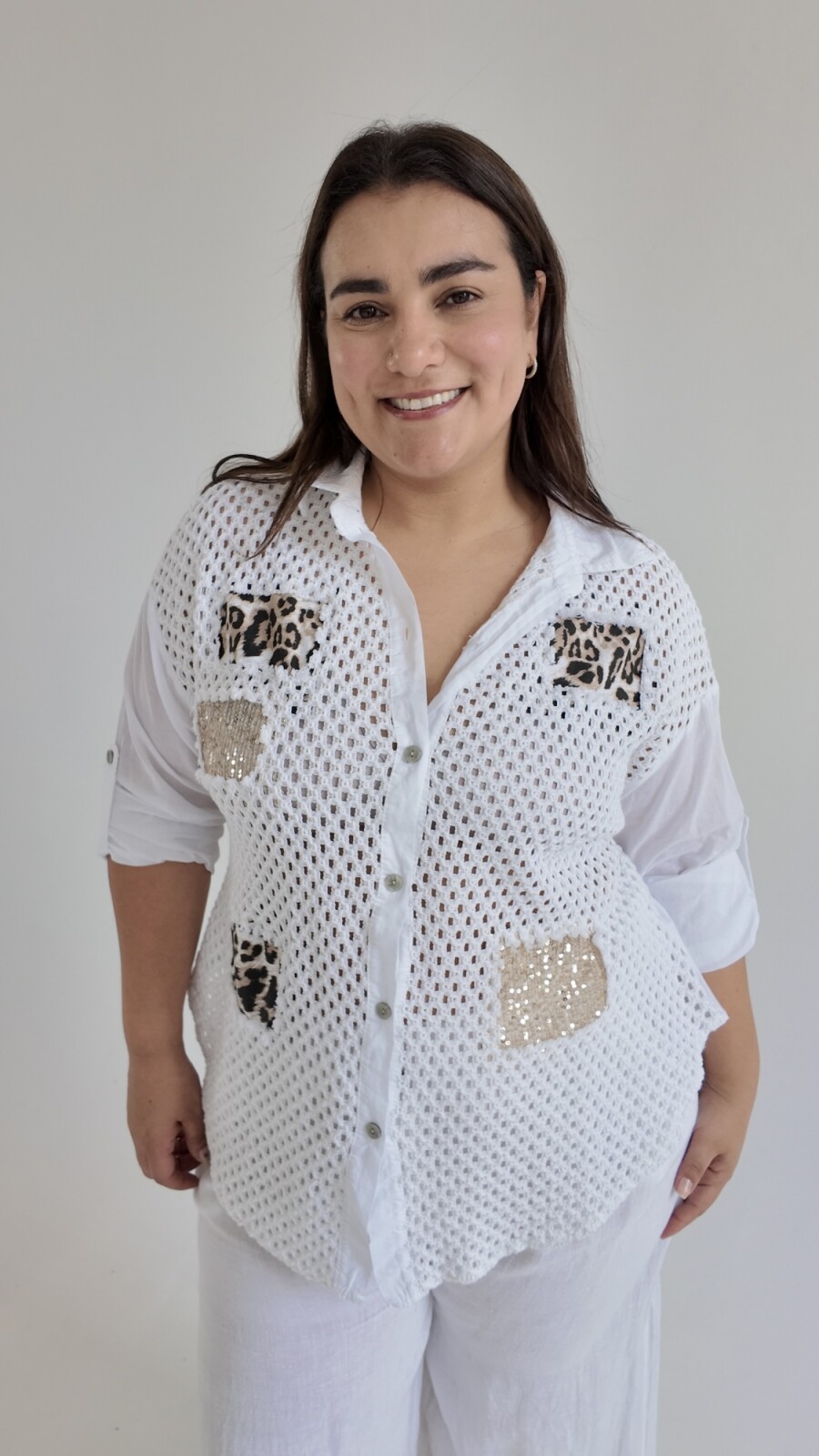 Camisa kaia Beige