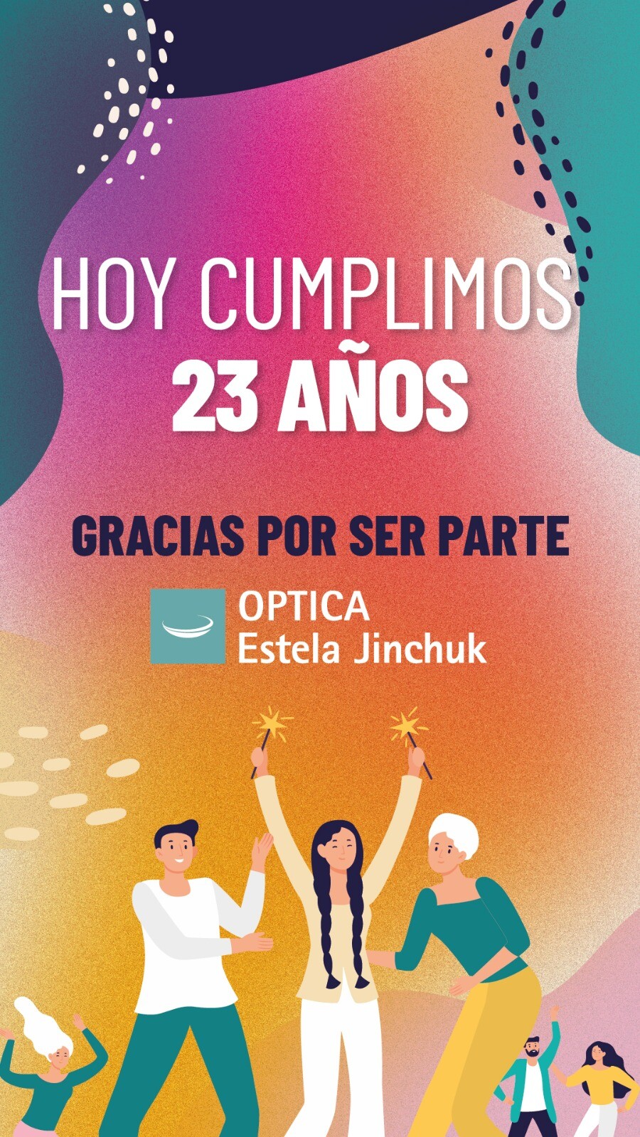 2 DE OCTUBRE CUMPLIMOS 23 AÑOS