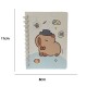 Cuaderno pocket capibara celeste