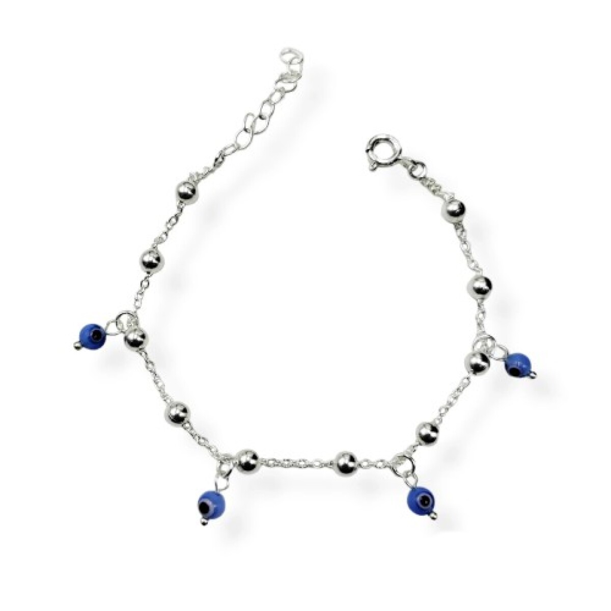 Pulsera plata 925, LINEA NAZAR. 