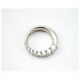 Dije Pasante Oro Blanco 18 K Con Brillantes Dije Pasante Oro Blanco 18 K Con Brillantes
