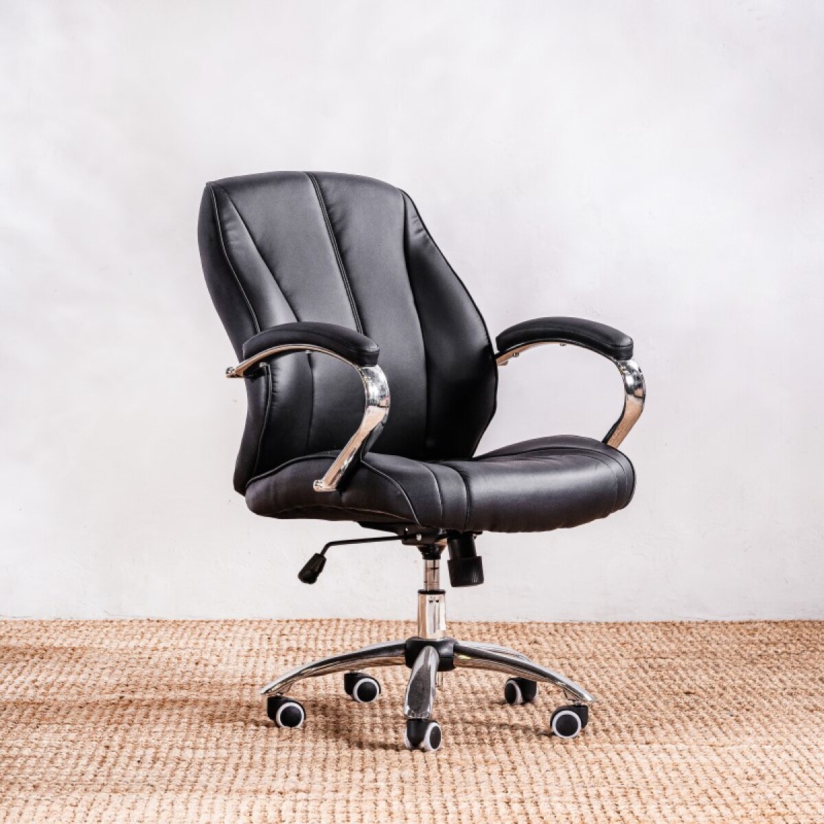 Silla De Oficina Rt-359b Negra - Negro 