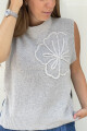 Chaleco Lirio Gris