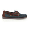 Mocasin Country de Hombre Nautico Nob/nautilus Azul-pinhao