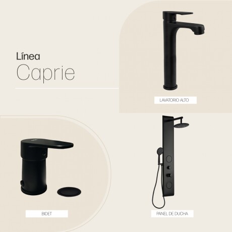 Juego de Grifería con Panel de Ducha y Bidet 000