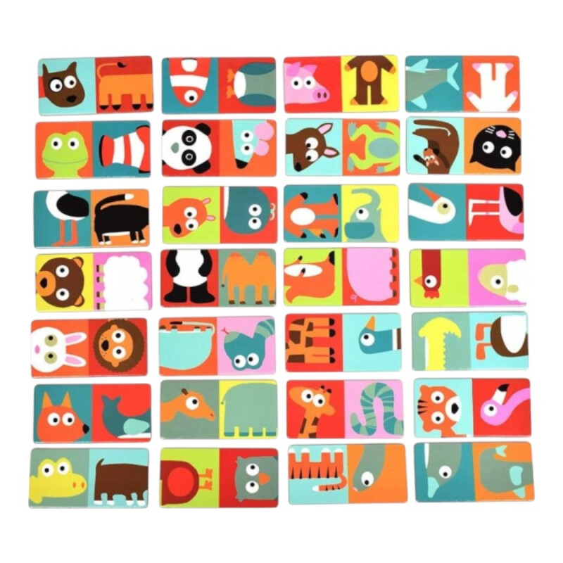 Domino Puzzle Animopuzzle Djeco Domino Puzzle Animopuzzle Djeco