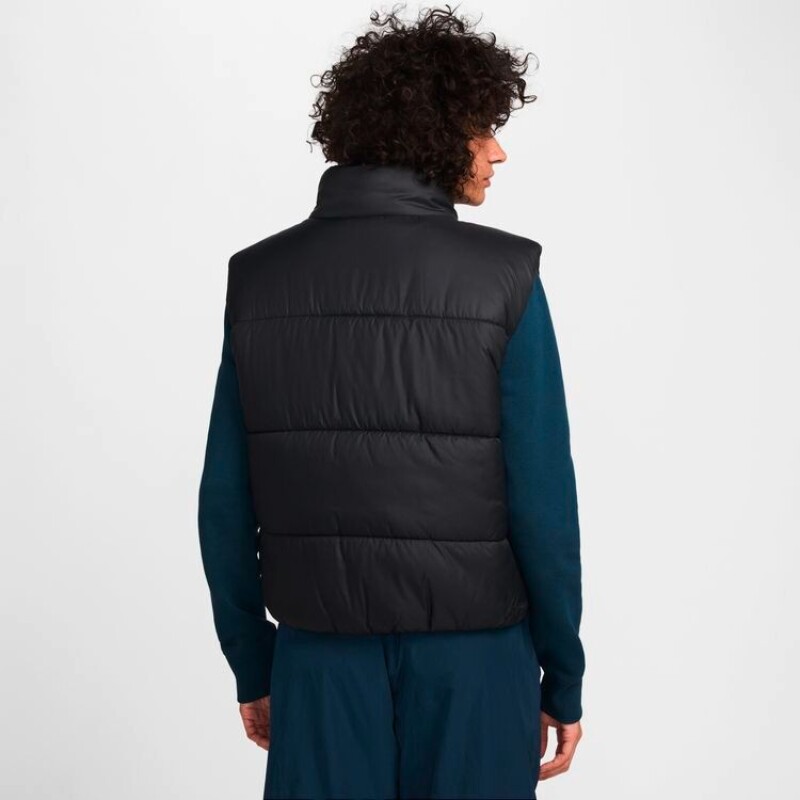 Abrigo Nike Sportswear Classic Puffer de Mujer Negro