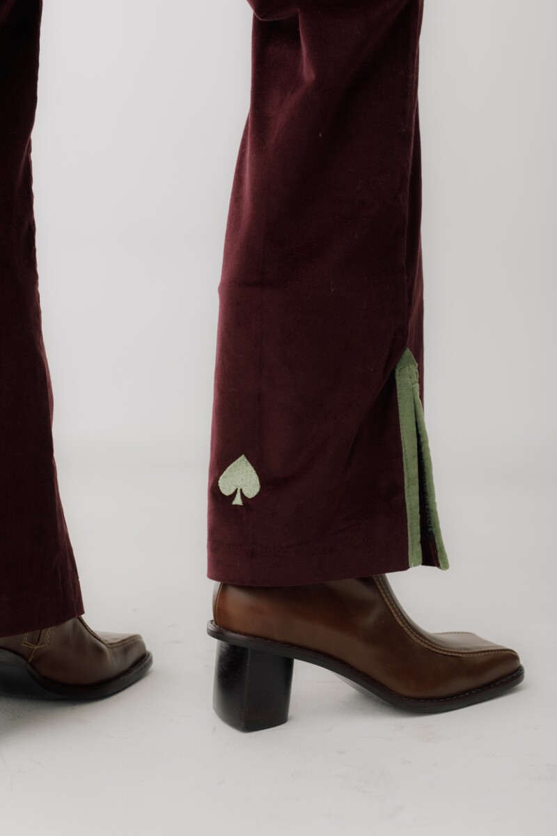 PANTALON MARIA FW25 Uva