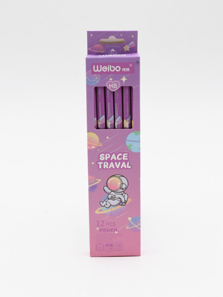 LAPICES GRAFO x 12 VIOLETA