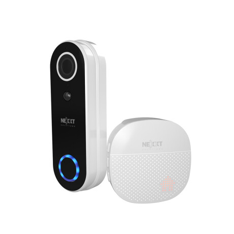 Timbre Smart Wi-fi Video HD con alarma Nexxt NHC-D100 White