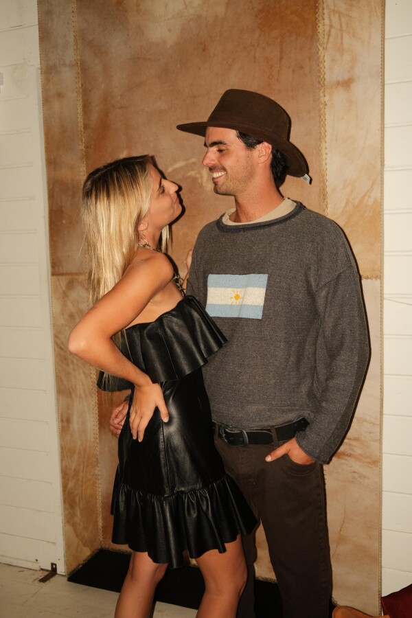 Sweater Flag Argentina Azul