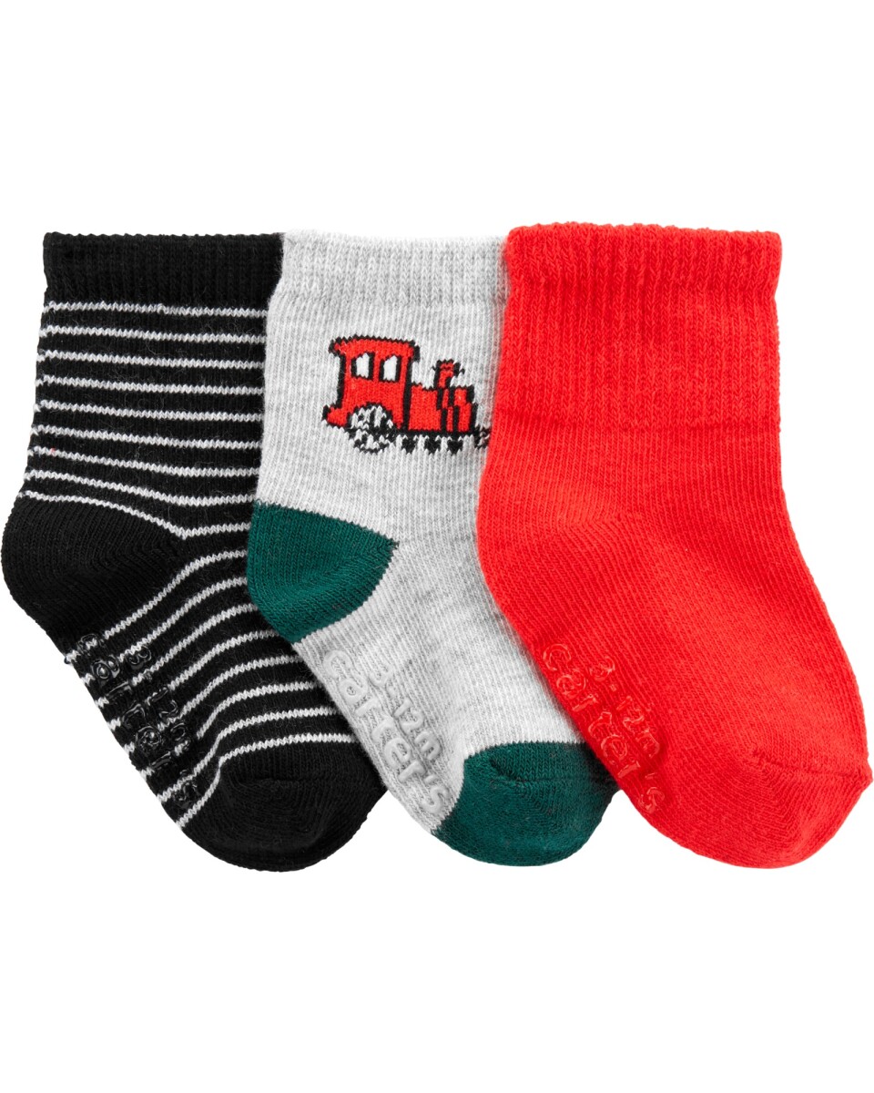 Pack tres pares de medias antideslizantes 