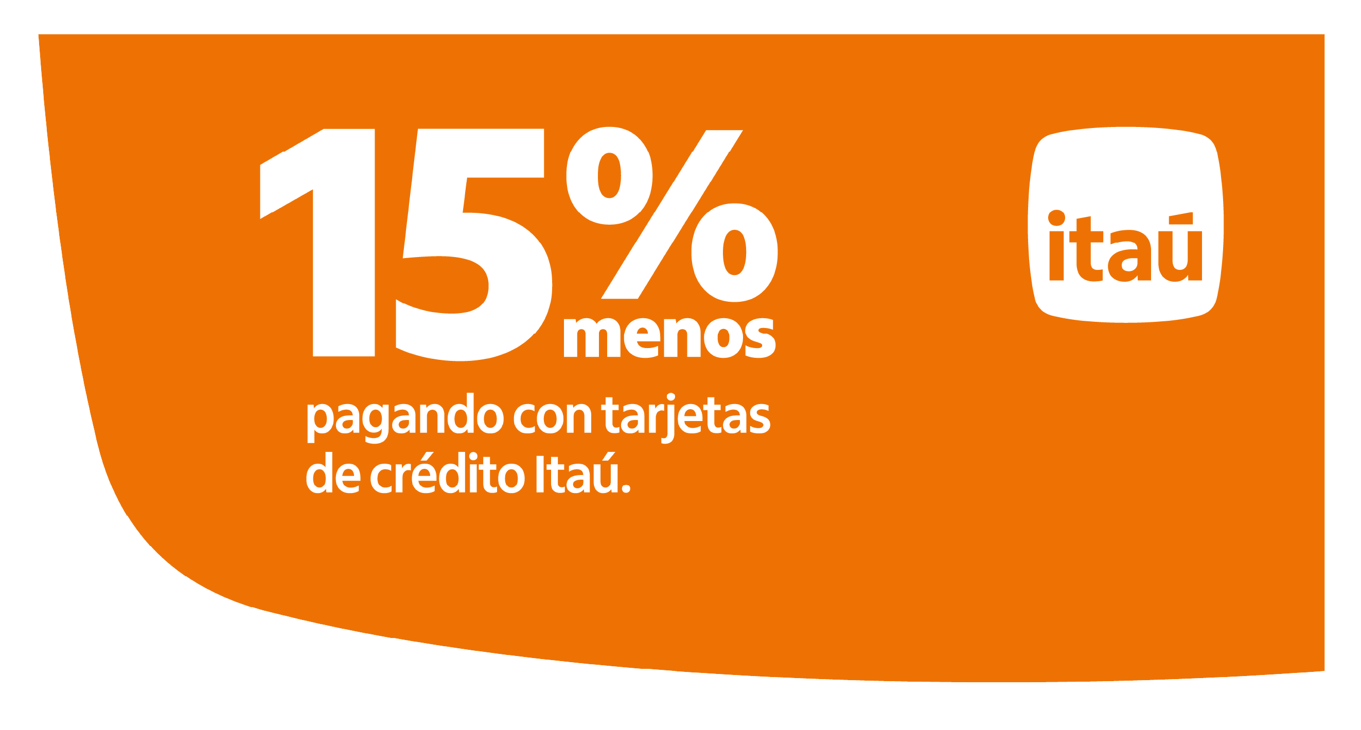 Itau Volar 15% Itaú Volar