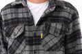 CAMISA LEÑADORA Gris/negro 21