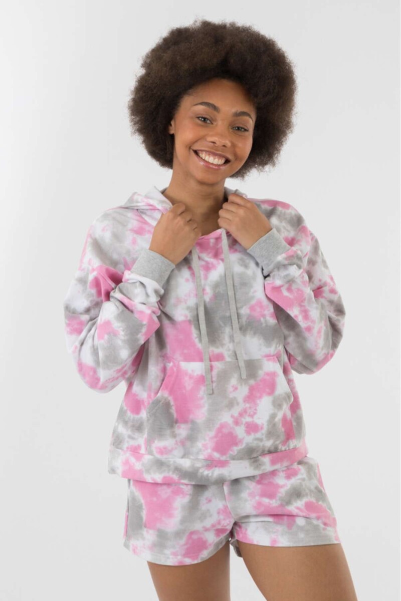 Sweater phrosty estampado - Gris 