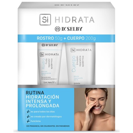 Pack Dr Selby Si HIDRATA rostro 50gr + cuerpo 200gr Pack Dr Selby Si HIDRATA rostro 50gr + cuerpo 200gr