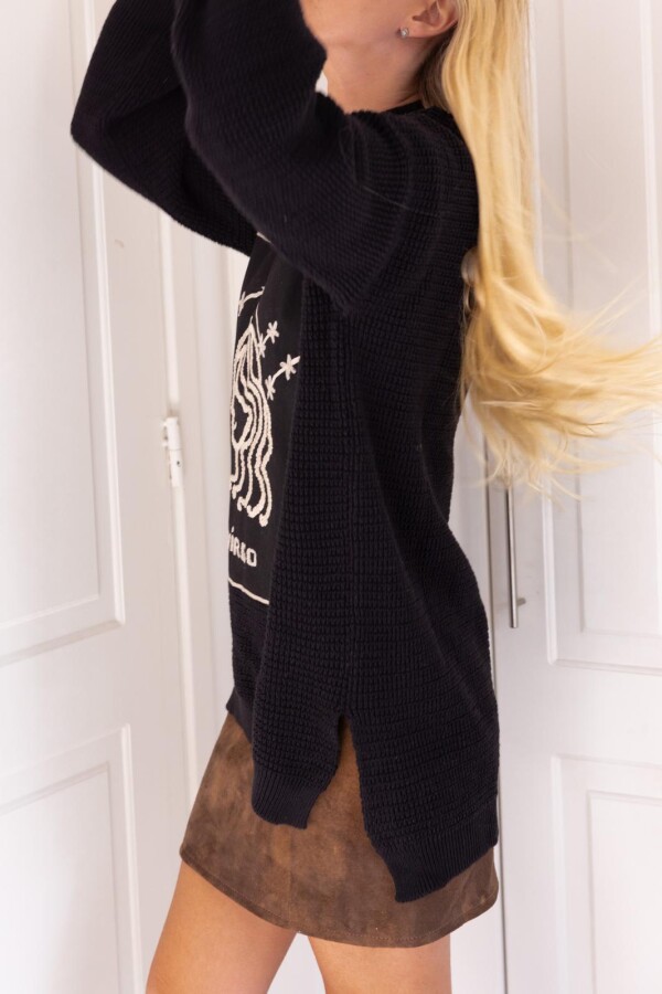 Sweater Virgo Negro