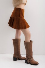 Falda Flown Leather Óxido