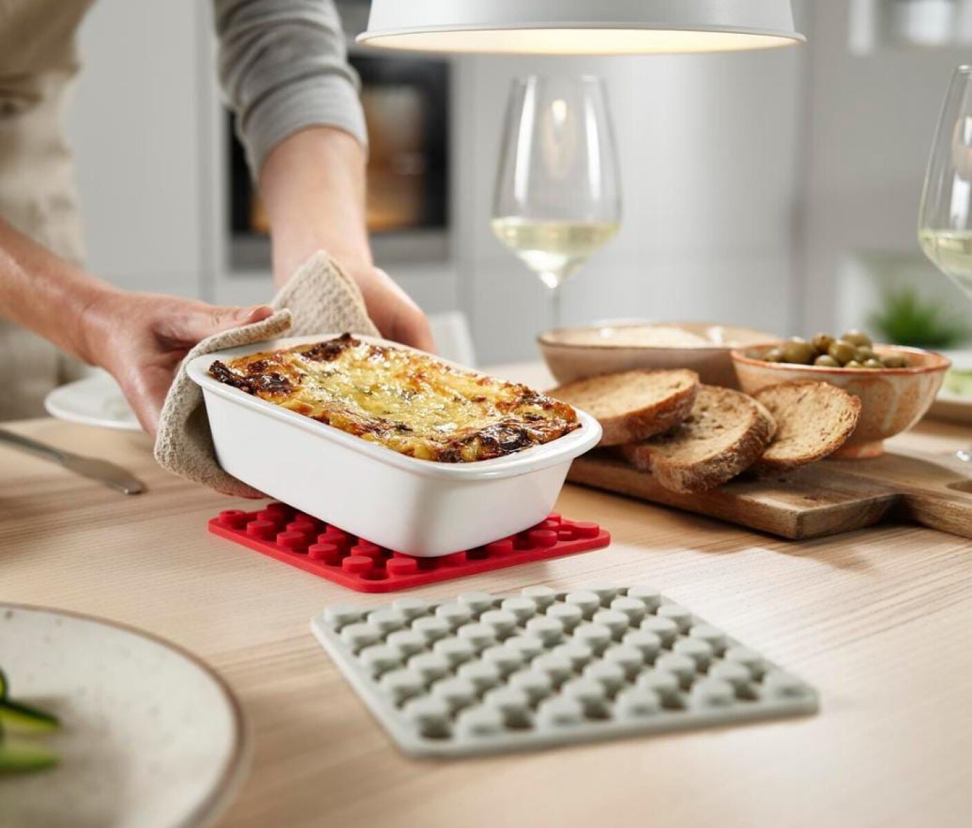 Set de 2 salvamanteles / posafuentes - Duo Spot-On™ 