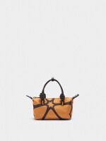 Bolso Tote De Textura Suave Xs negro