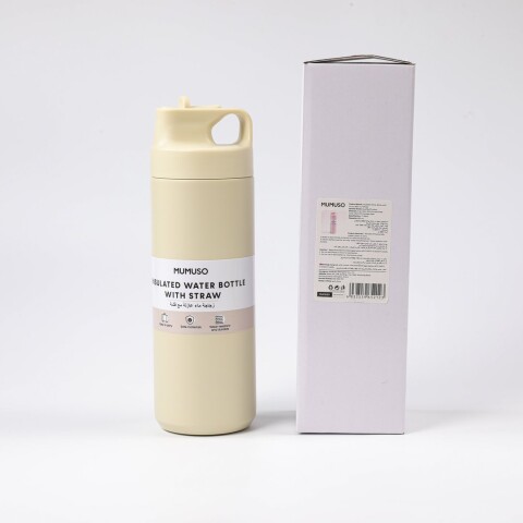 BOTELLA TÉRMICA CON SORBETE (550 ML / BLANCO) BOTELLA TÉRMICA CON SORBETE (550 ML / BLANCO)