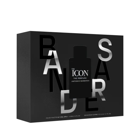 Cofre Antionio Banderas The Icon Edp 100 ML + Deo 150 ML Cofre Antionio Banderas The Icon Edp 100 ML + Deo 150 ML