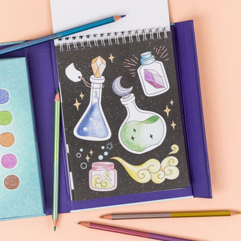 Arte con lápiz: mezcla y sombreado metálico Tiger Tribe Arte Con Lápiz: Mezcla Y Sombreado Metálico Tiger Tribe