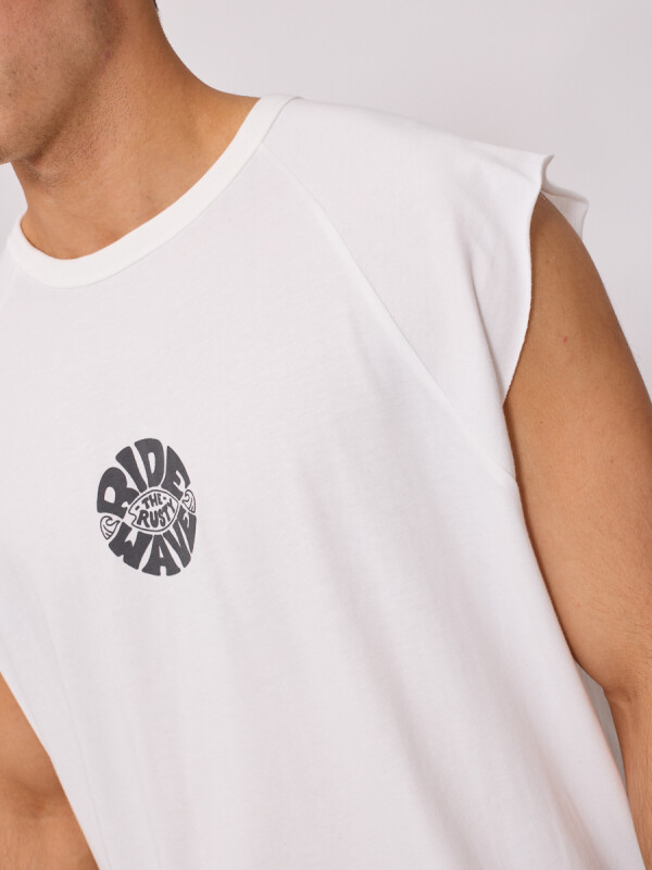 MUSCULOSA MIRO RUSTY Blanco