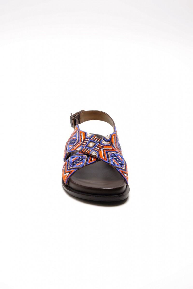 MALI BEADED SANDAL Multicolor