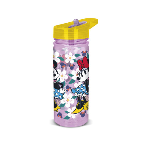 Botella Minnie Tritán 580ml con Pajita MINNIE