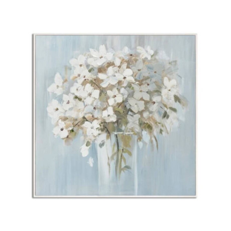 Cuadro Canvas 60X60Cm Marco Pintura Blancas 1 Cuadro Canvas 60X60Cm Marco Pintura Blancas 1