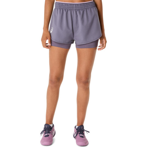 Match Short - Mujer Greyish Purple