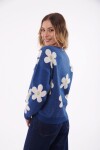 BUZO GEORGINA AZUL