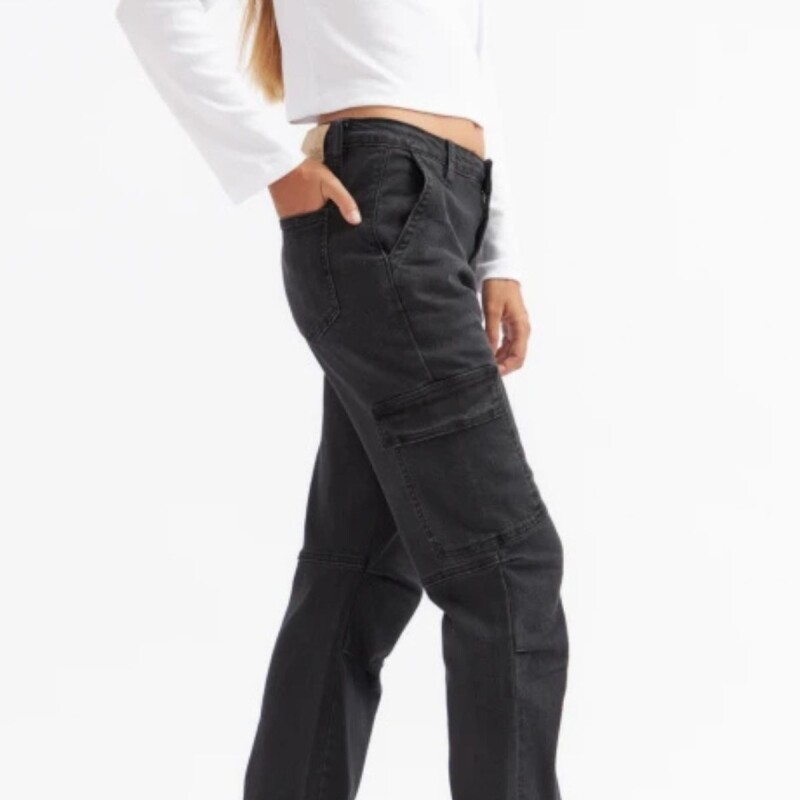 Jean Cargo Oxford Ramada N+ Negro
