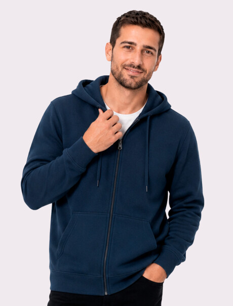 CAMPERA UNISSEX BÁSICA ADULTO AZUL OSCURO