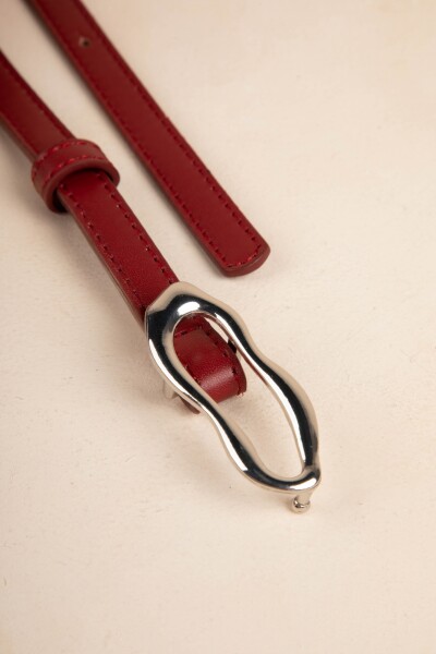 CINTURON MITTEN Bordó