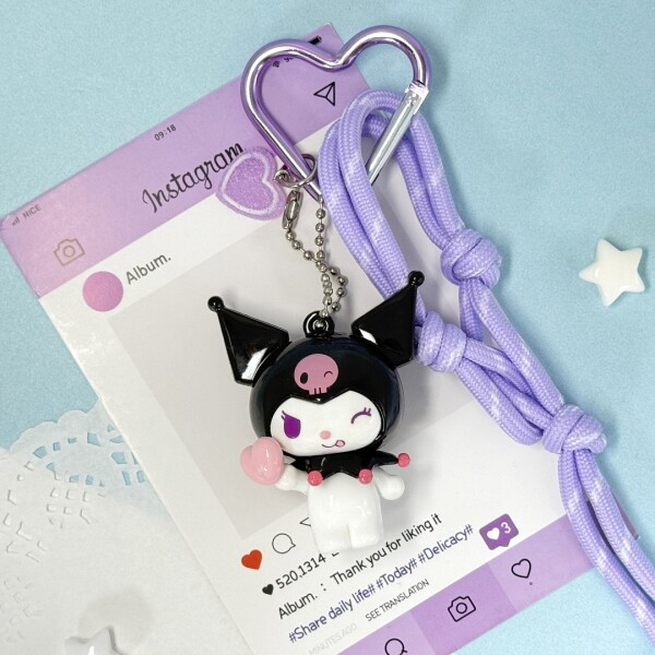 Llavero kuromi Hearts Llavero kuromi Hearts