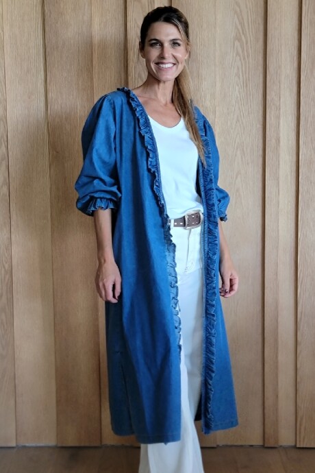 Kimono Almeja Denim Azul