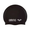 Arena Classic Silicone Gorra Natación Black Negro-Gris