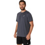 Polo Running Asics Silver SS Top Hombre Carrier Grey