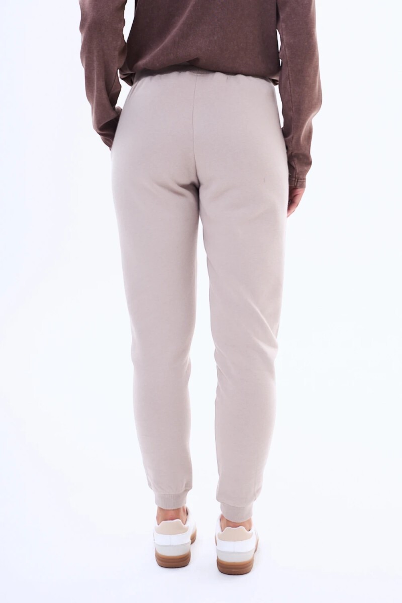 Pantalon de felpa Lisboa Beige