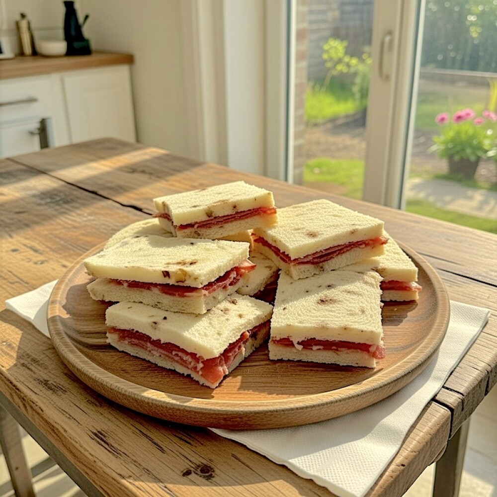 6 Sándwiches de Bondiola en Pan de Nuez 6 Sándwiches de Bondiola en Pan de Nuez