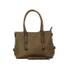 Darkness Cartera C/correa Larga Y Corta Marron Claro