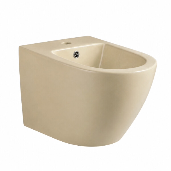 BIDET SUSPENDIDO COLOR CAQUI MATE HABITARE Bidet Suspendido Color Caqui Mate Habitare