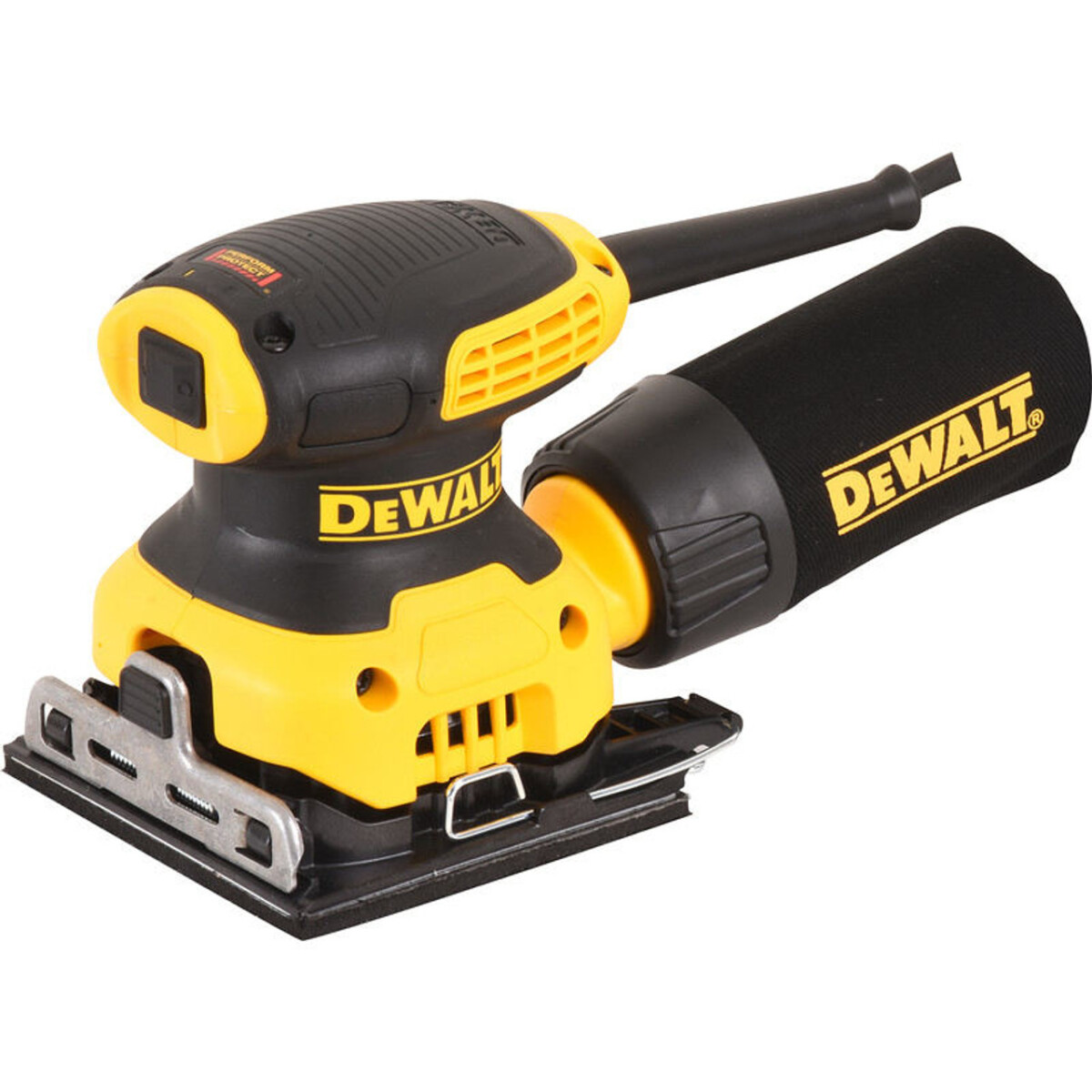 Lijadora Orbital de Palma 230w 1400RPM Dewalt 