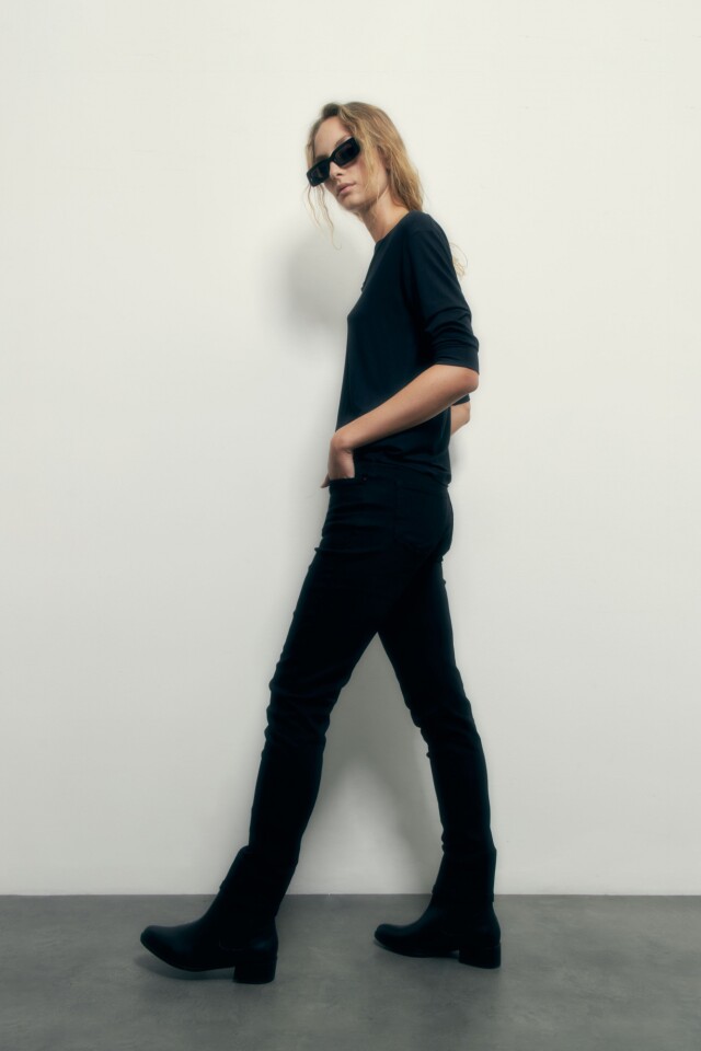 Jean slim Janis negro
